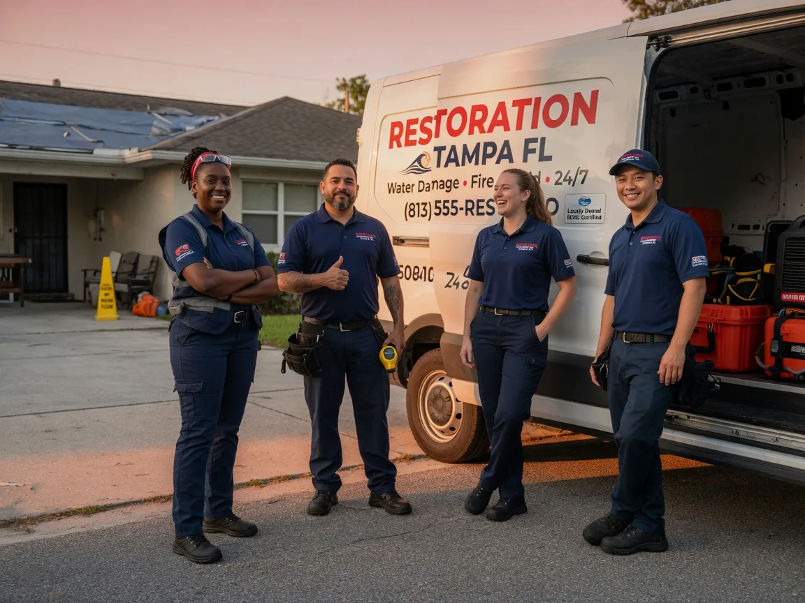 Water Damage Restoration company in Marietta, TX