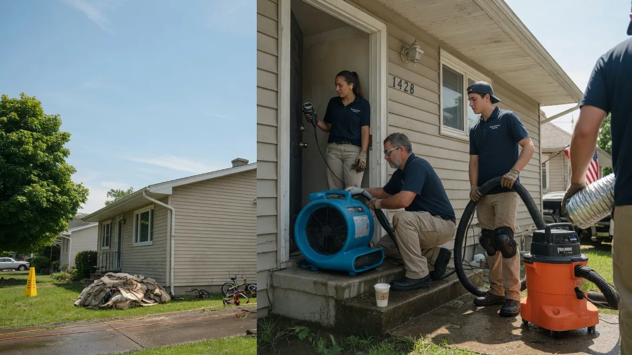 Water Damage Restoration in Marietta, TX near me